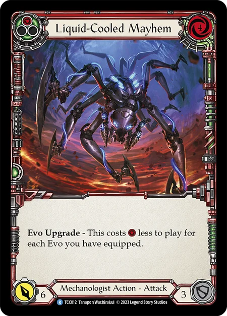 [012]【EN】Liquid-Cooled Mayhem[赤]【TCC】[R][Mechanologist]