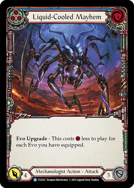 [023]【EN】Liquid-Cooled Mayhem[青]【TCC】[R][Mechanologist]
