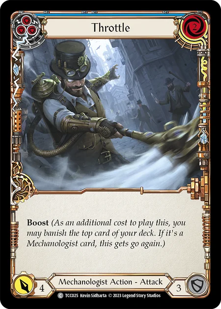 [025]【EN】Throttle[青]【TCC】[C][Mechanologist]