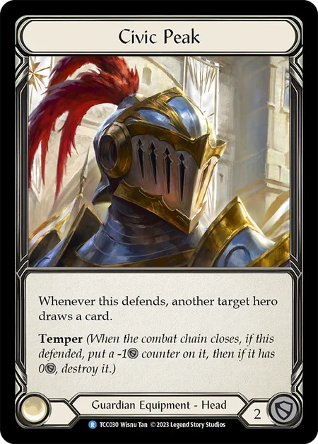 [030]【EN】Civic Peak【TCC】[R][Guardian][Equipment]