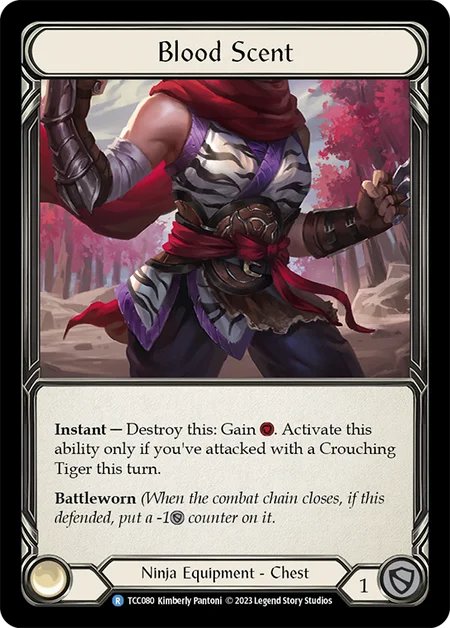[080]【EN】Blood Scent【TCC】[R][Ninja][Equipment]