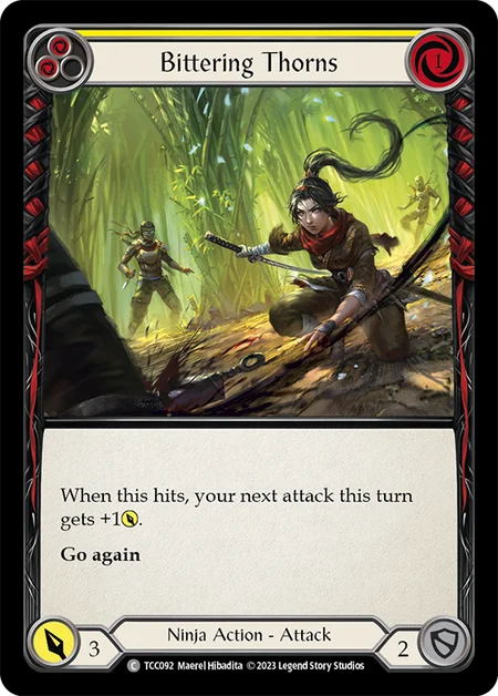 [092]【EN】Bittering Thorns[黄]【TCC】[C][Ninja]