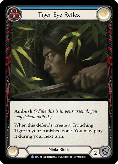 [102]【EN】Tiger Eye Reflex[青]【TCC】[R][Ninja]