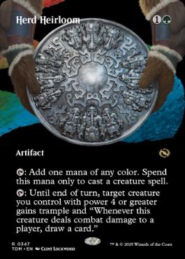 [347]【EN】■ボーダーレス■群れの家宝/Herd Heirloom【TDM】[R][緑]