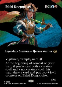 [356]【EN】■ボーダーレス■龍爪のエシュキ/Eshki Dragonclaw【TDM】[R][多色]