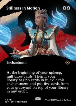 [334]【EN】【FOIL】■ボーダーレス■動中の静/Stillness in Motion【TDM】[R][青]