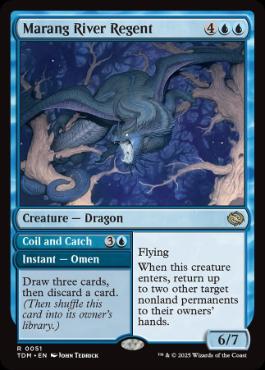 [051]【EN】【FOIL】マラング川の執政/Marang River Regent【TDM】[R][青]