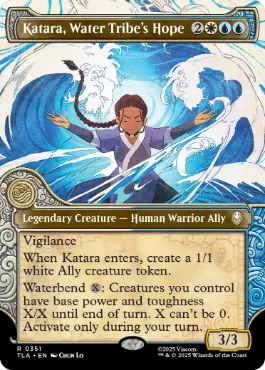 [351]【EN】■ショーケース■水の部族の希望、カタラ/Katara, Water Tribe's Hope【TLA】[R][多色]