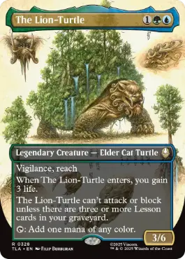 [328]【EN】■ボーダーレス■獅子亀/The Lion-Turtle【TLA】[R][多色]