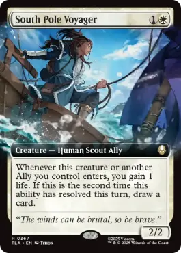 [367]【EN】【FOIL】■拡張アート■南極の航海者/South Pole Voyager【TLA】[R][白]