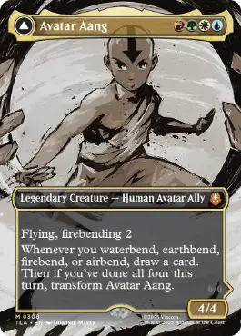 [308]【EN】【FOIL】■ボーダーレス■アバター・アン/Avatar Aang【TLA】[M][多色]