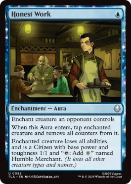 [055]【EN】実直な仕事/Honest Work【TLA】[U][青]