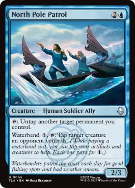 [065]【EN】【FOIL】北極の巡視隊/North Pole Patrol【TLA】[U][青]