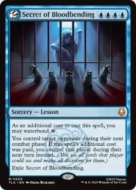 [069]【EN】【FOIL】血の技の秘密/Secret of Bloodbending【TLA】[M][青]