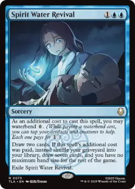 [073]【EN】【FOIL】精霊の水の蘇生/Spirit Water Revival【TLA】[R][青]