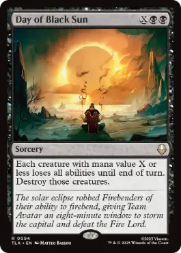 [094]【EN】【FOIL】黒い太陽の日/Day of Black Sun【TLA】[R][黒]