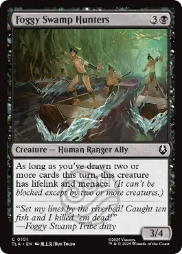[101]【EN】霧の沼地の狩人/Foggy Swamp Hunters【TLA】[C][黒]