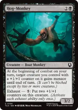 [104]【EN】イノザル/Hog-Monkey【TLA】[C][黒]