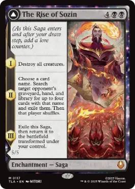 [117]【EN】【FOIL】ソジンの台頭/The Rise of Sozin【TLA】[M][黒]