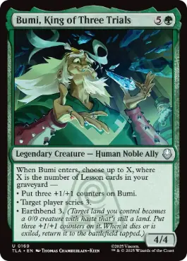[169]【EN】三つの難問の王、ブミ/Bumi, King of Three Trials【TLA】[U][緑]