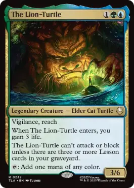 [232]【EN】獅子亀/The Lion-Turtle【TLA】[R][多色]