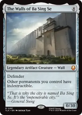 [261]【EN】【FOIL】バーシンセーの城壁/The Walls of Ba Sing Se【TLA】[M][茶]