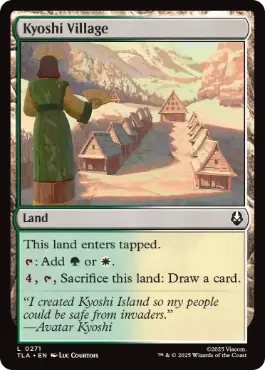 [271]【EN】【FOIL】キヨシ村/Kyoshi Village【TLA】[C][土地]