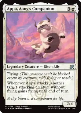 [268]【EN】アンの親友、アッパ/Appa, Aang's Companion【TLE】[U][白]