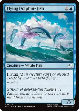 [223]【EN】トビイルカ/Flying Dolphin-Fish【TLE】[C][青]