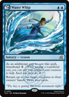 [227]【EN】水の鞭/Water Whip【TLE】[R][青]
