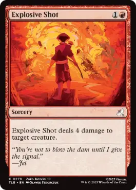 [279]【EN】爆発の一射/Explosive Shot【TLE】[C][赤]
