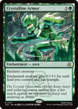 [137]【EN】結晶の鎧/Crystalline Armor【TLE】[R][緑]