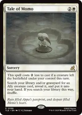 [086]【EN】【FOIL】モモの物語/Tale of Momo【TLE】[R][白]
