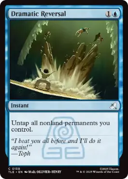 [158]【EN】【FOIL】劇的な逆転/Dramatic Reversal【TLE】[C][青]