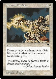 [040]【JP】穏やかな捧げ物/Serene Offering【TMP】[U][白]