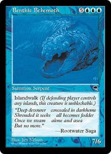 [054]【EN】水底のビヒモス/Benthic Behemoth【TMP】[R][青]