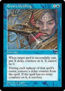 [061]【JP】アーテイのおせっかい/Ertai's Meddling【TMP】[R][青]