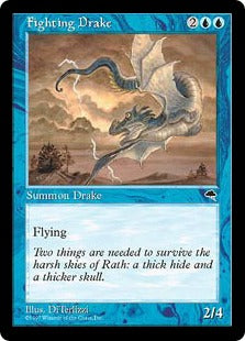 [063]【JP】ファイティング・ドレイク/Fighting Drake【TMP】[U][青]