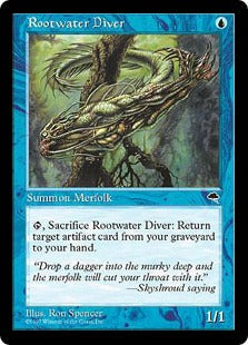 [081]【JP】ルートウォーターの潜水夫/Rootwater Diver【TMP】[U][青]