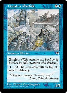[093]【JP】サラカスのミストフォーク/Thalakos Mistfolk【TMP】[C][青]