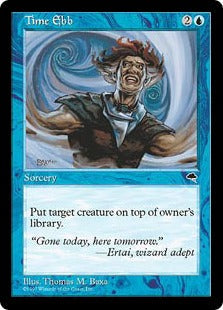 [096]【JP】時の引き潮/Time Ebb【TMP】[C][青]