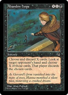 [107]【EN】断念/Abandon Hope【TMP】[U][黒]