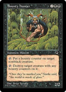 [110]【EN】賞金かせぎ/Bounty Hunter【TMP】[R][黒]