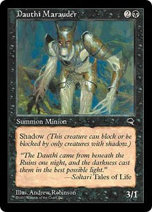 [123]【JP】ダウスィーの匪賊/Dauthi Marauder【TMP】[C][黒]