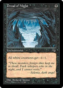 [130]【JP】夜の戦慄/Dread of Night【TMP】[U][黒]