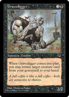 [137]【EN】グレイブディガー/Gravedigger【TMP】[C][黒]
