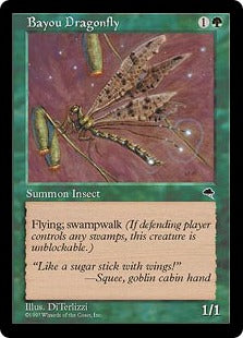 [215]【EN】澱みのトンボ/Bayou Dragonfly【TMP】[C][緑]
