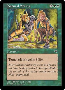 [239]【EN】自然の泉/Natural Spring【TMP】[C][緑]