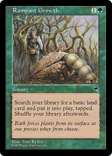 [245]【JP】不屈の自然/Rampant Growth【TMP】[C][緑]