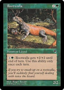 [252]【JP】ルートワラ/Rootwalla【TMP】[C][緑]